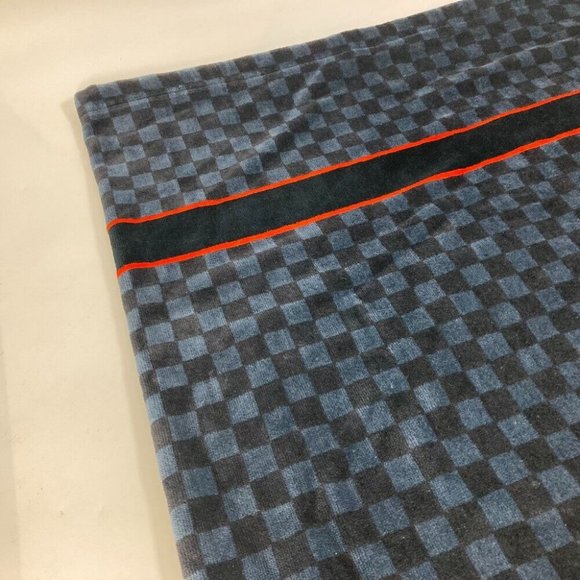 Authentic LOUIS VUITTON M73393 Damier Cobalt Cobalt Lace beach towel bath towel - Picture 3 of 13